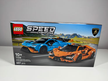 LEGO® 77238 Speed Champions - Lamborghini Revuelto i Huracán STO