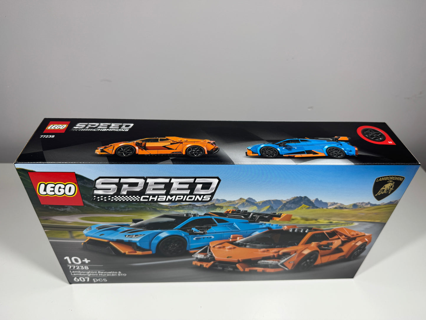 LEGO® 77238 Speed Champions - Lamborghini Revuelto i Huracán STO