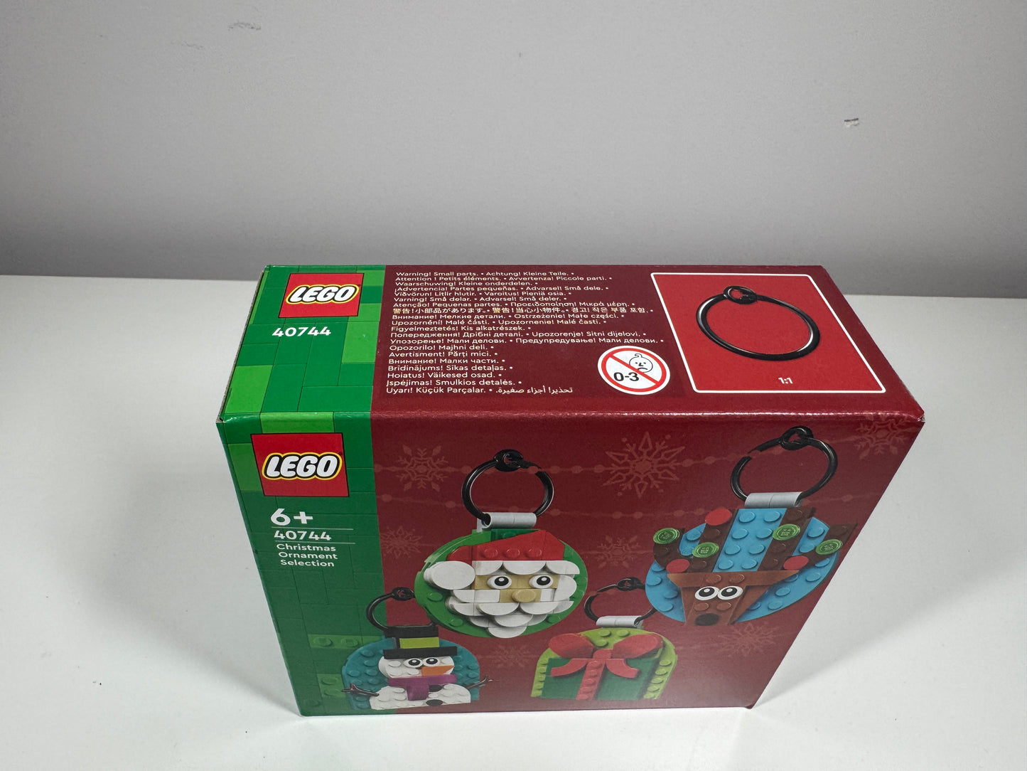 LEGO® 40744 Okolicznościowe - Kolekcja ozdób świątecznych