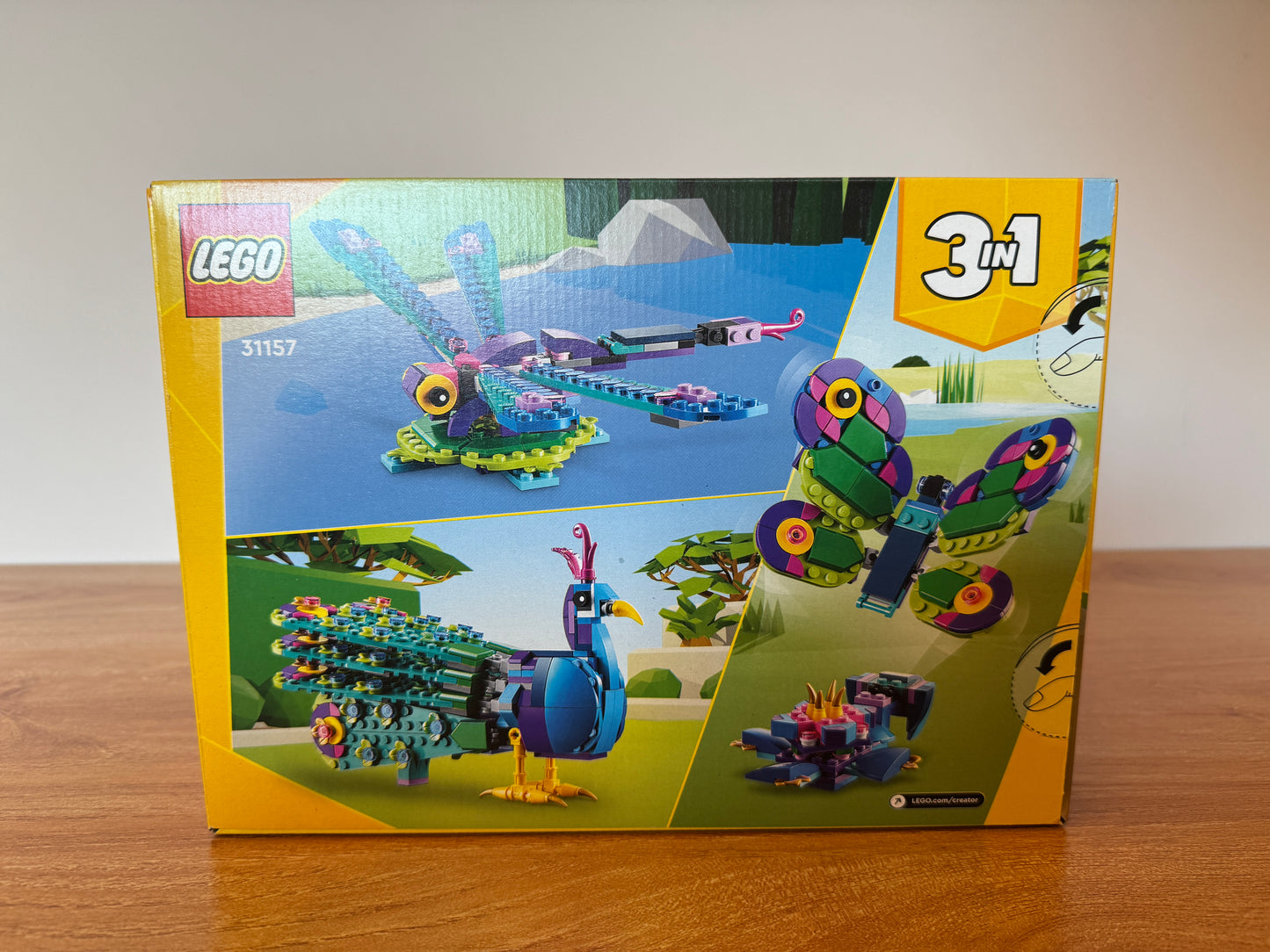 LEGO® 31157 Creator 3w1 - Egzotyczny paw