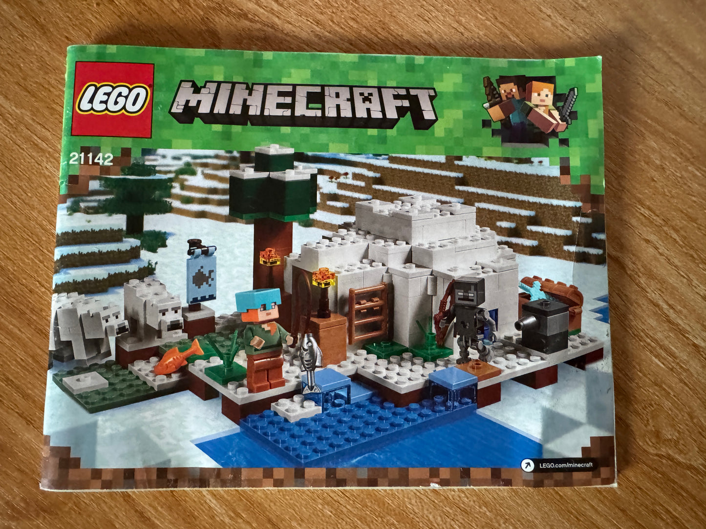 LEGO® 21142 Minecraft - Igloo niedźwiedzia polarnego
