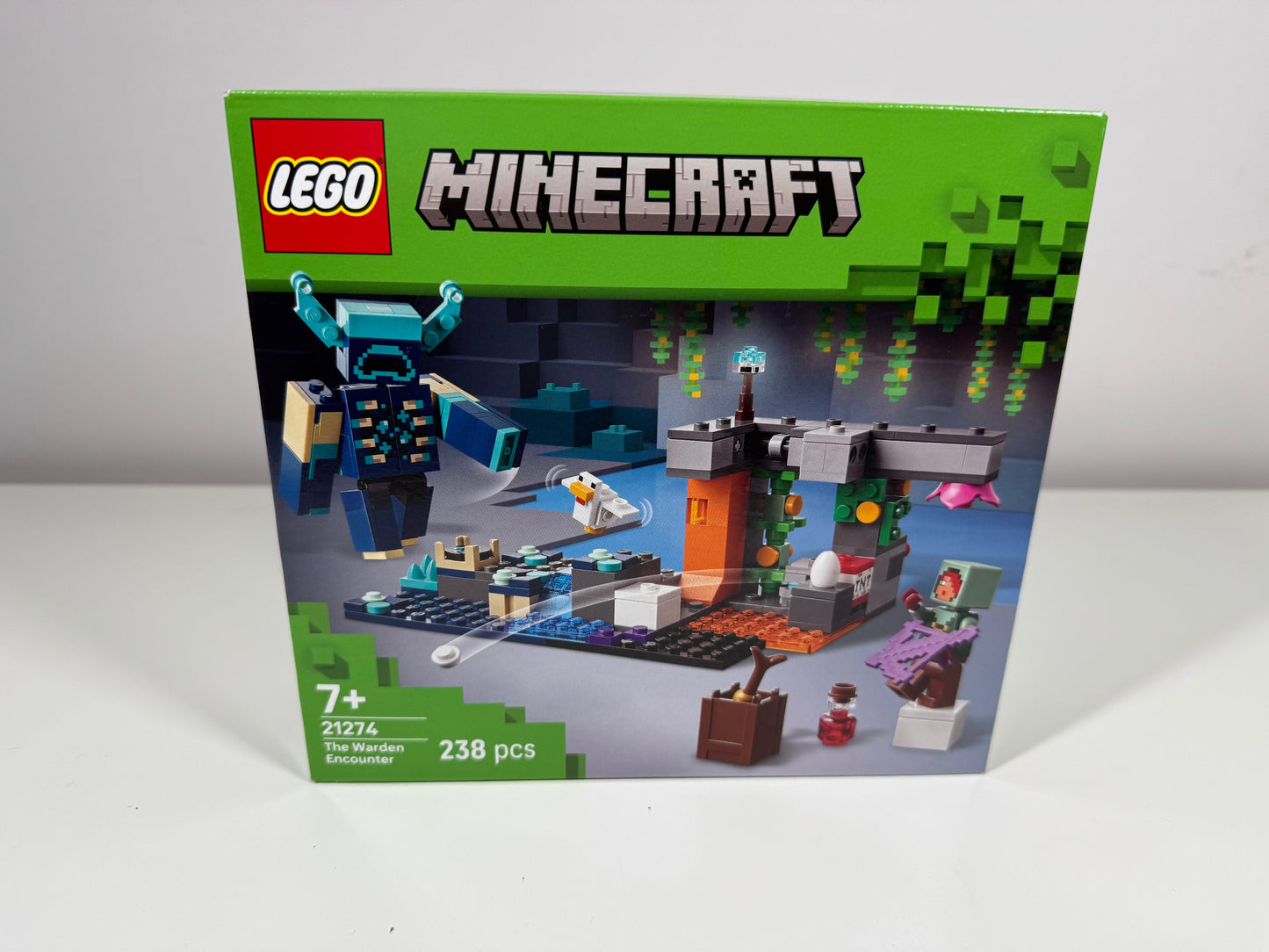 LEGO® 21274 Minecraft - Spotkanie ze strażnikiem