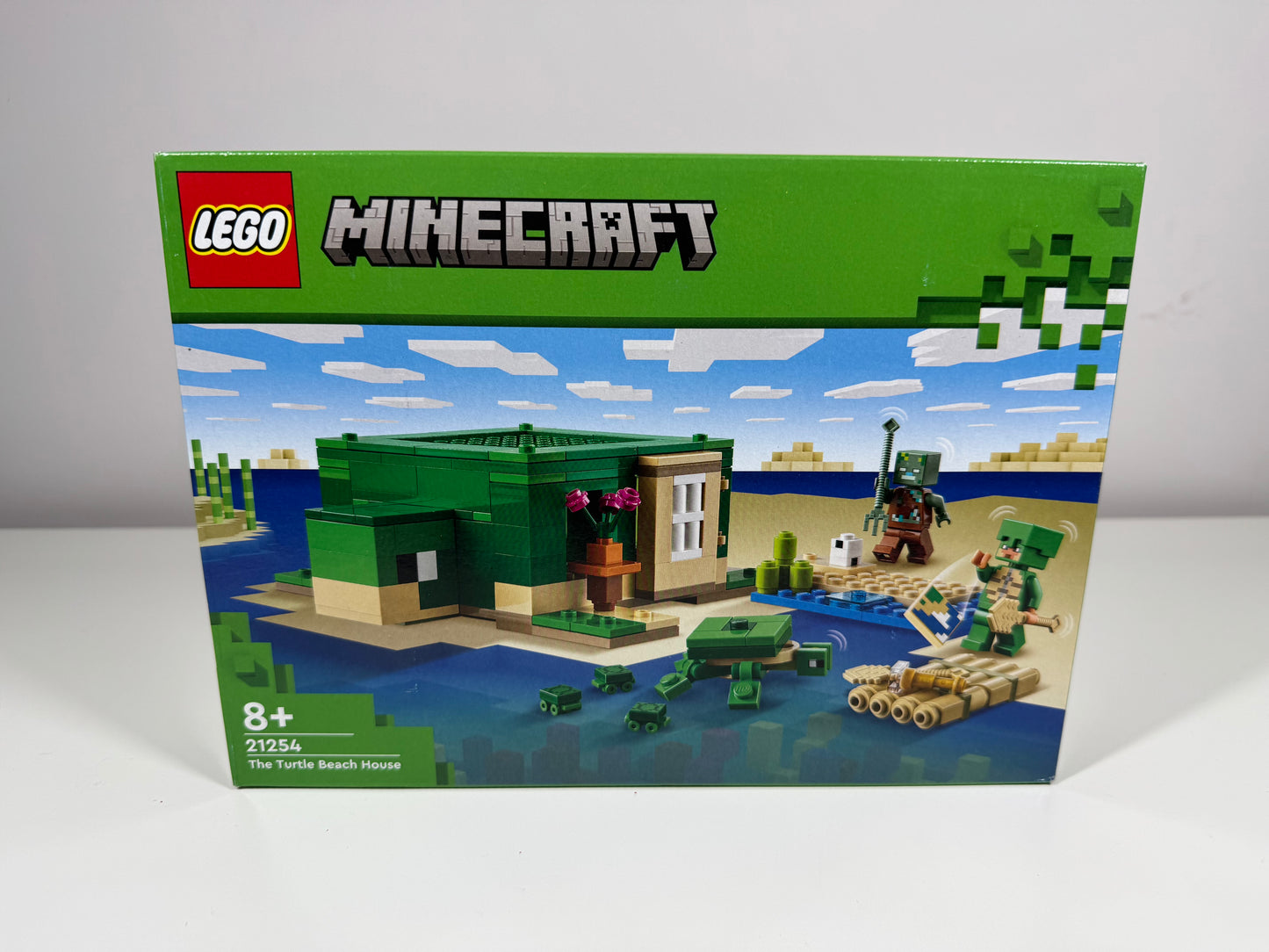 LEGO® 21254 Minecraft - Domek na plaży żółwi