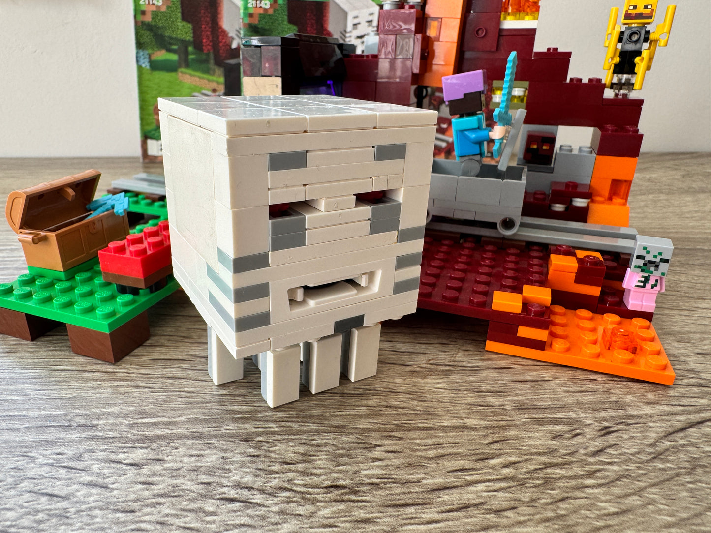 LEGO® 21143 Minecraft - Portal do Netheru
