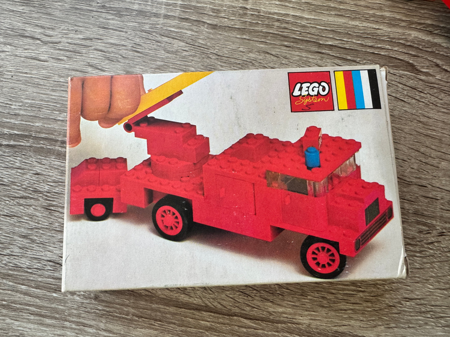 LEGO® 374-2 Fire Engine - Wóz strażacki rok 1971