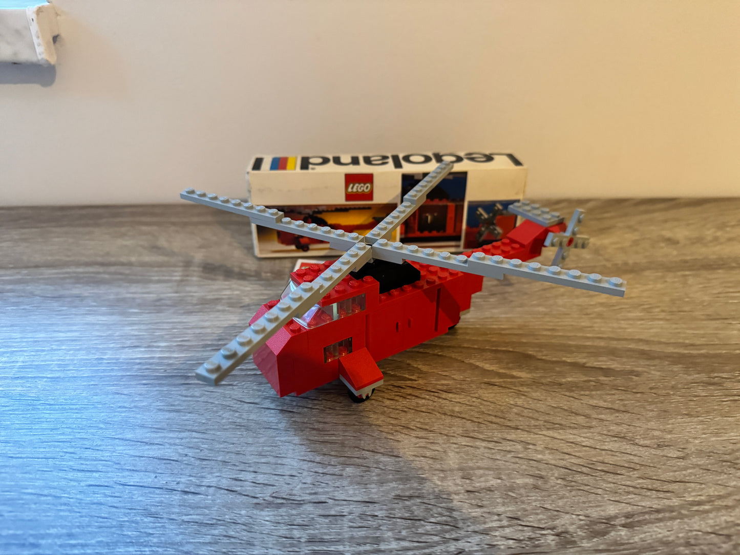 LEGO® 691 – Rescue Helicopter (Helikopter ratunkowy) z rocznika 1974
