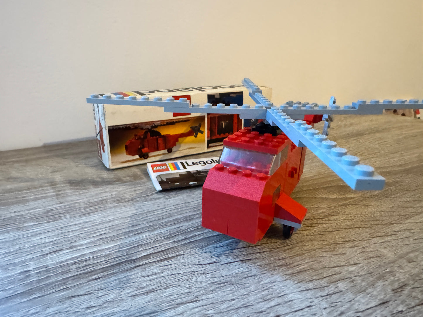 LEGO® 691 – Rescue Helicopter (Helikopter ratunkowy) z rocznika 1974