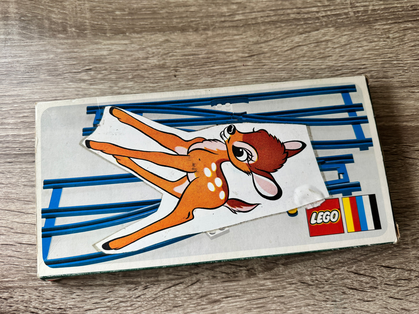 LEGO® 154 – Switch Track (Zwrotnice: lewa i prawa) z rocznika 1967