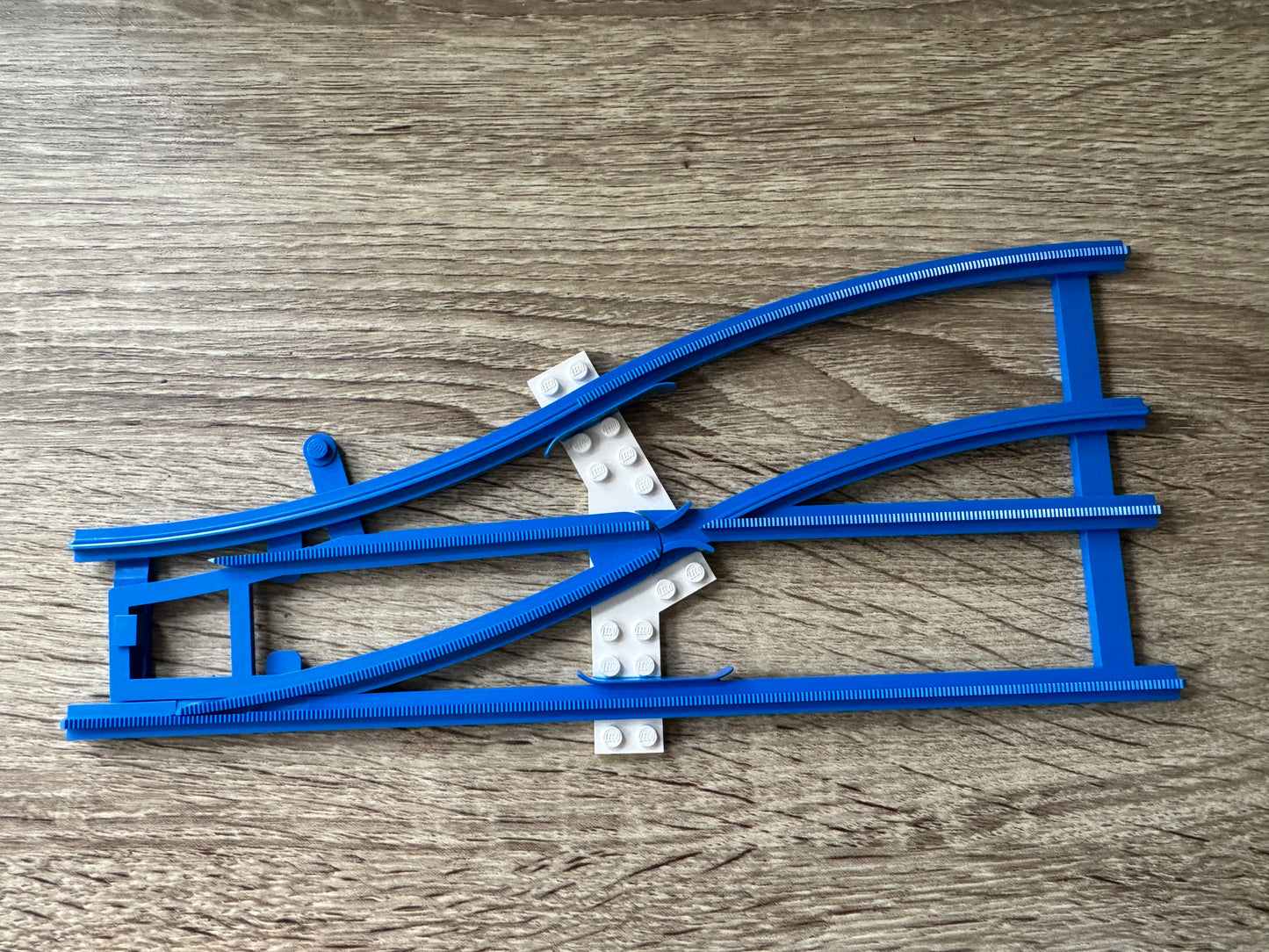 LEGO® 154 – Switch Track (Zwrotnice: lewa i prawa) z rocznika 1967