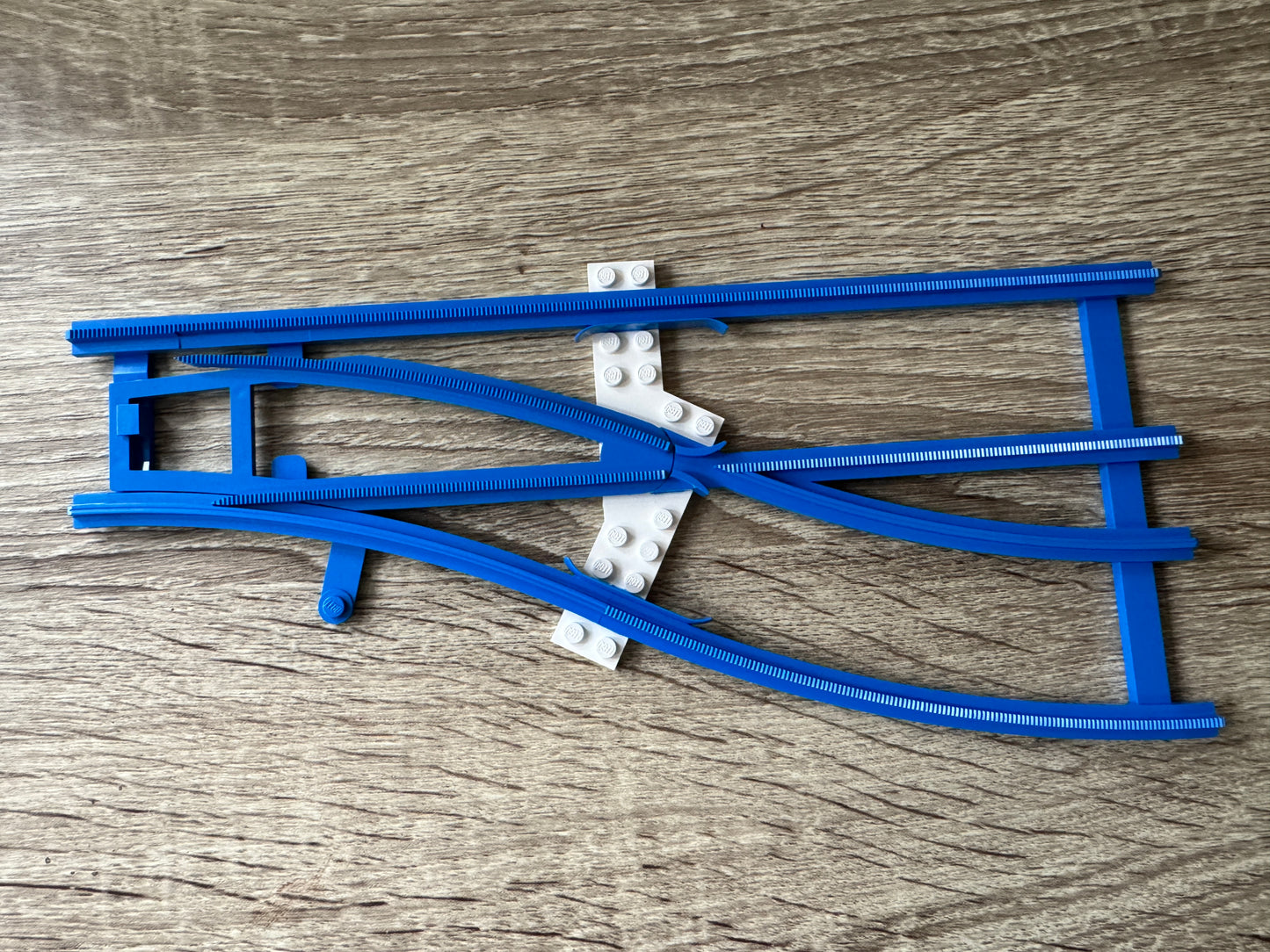 LEGO® 154 – Switch Track (Zwrotnice: lewa i prawa) z rocznika 1967