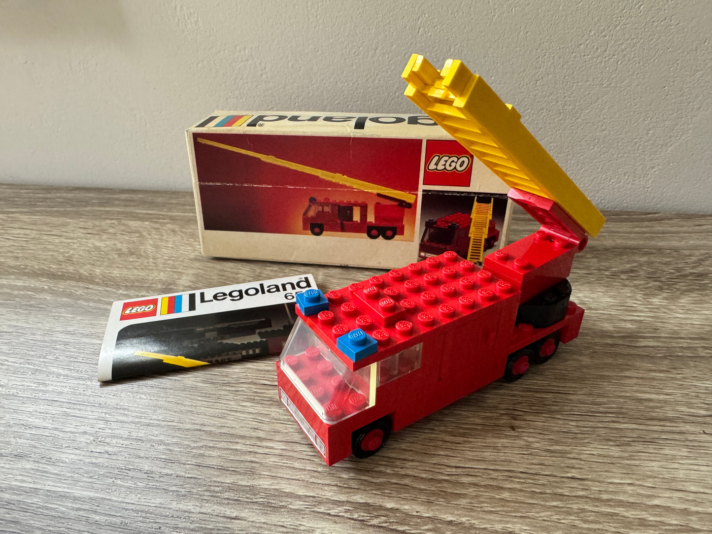 LEGO® 658 – Fire Engine (Straż Pożarna) z rocznika 1974