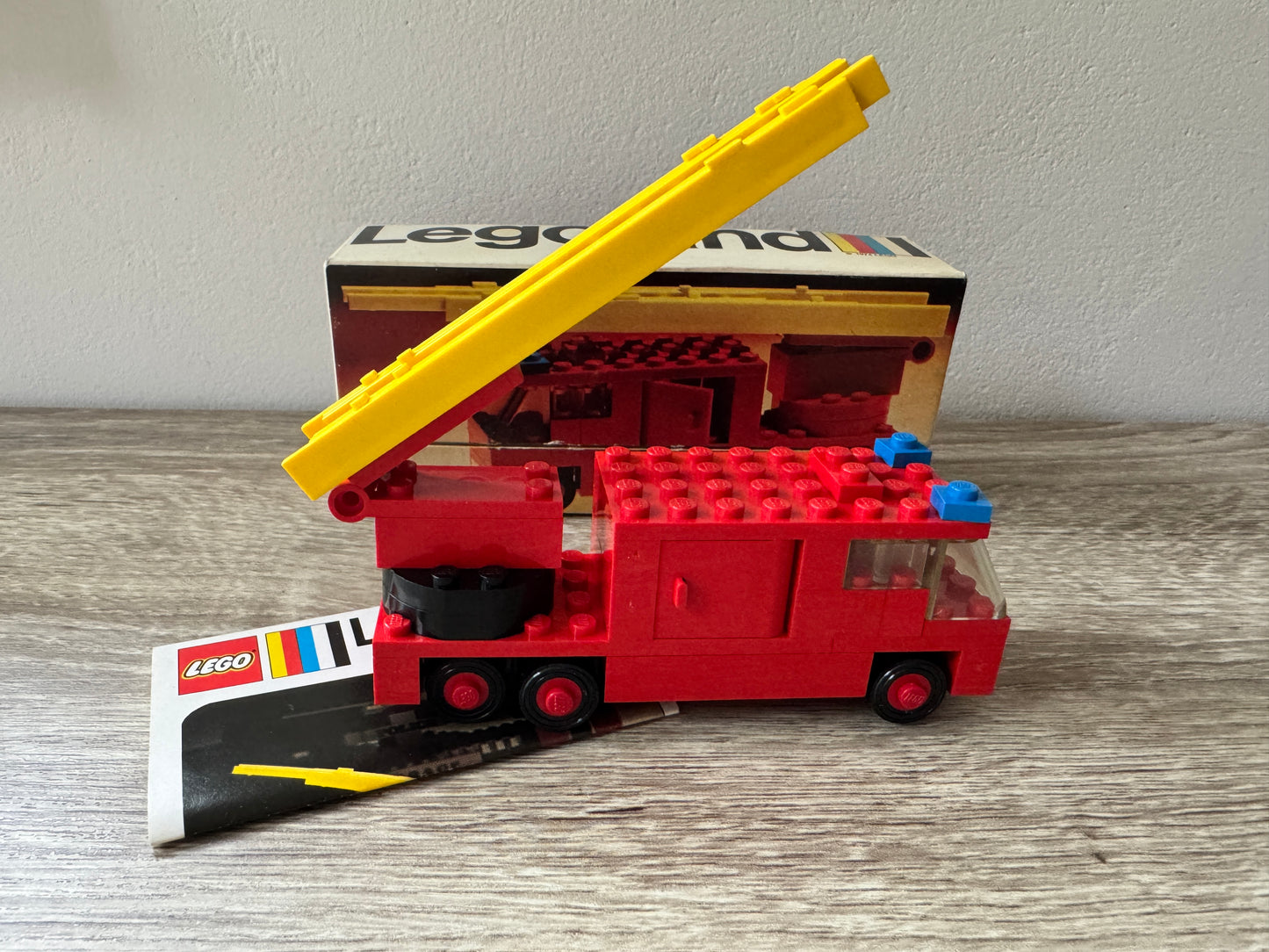 LEGO® 658 – Fire Engine (Straż Pożarna) z rocznika 1974