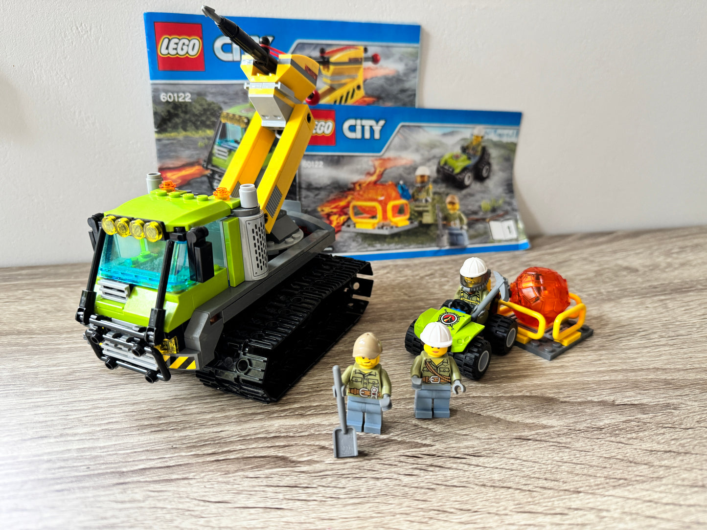 LEGO® 60122 City - Łazik wulkaniczny