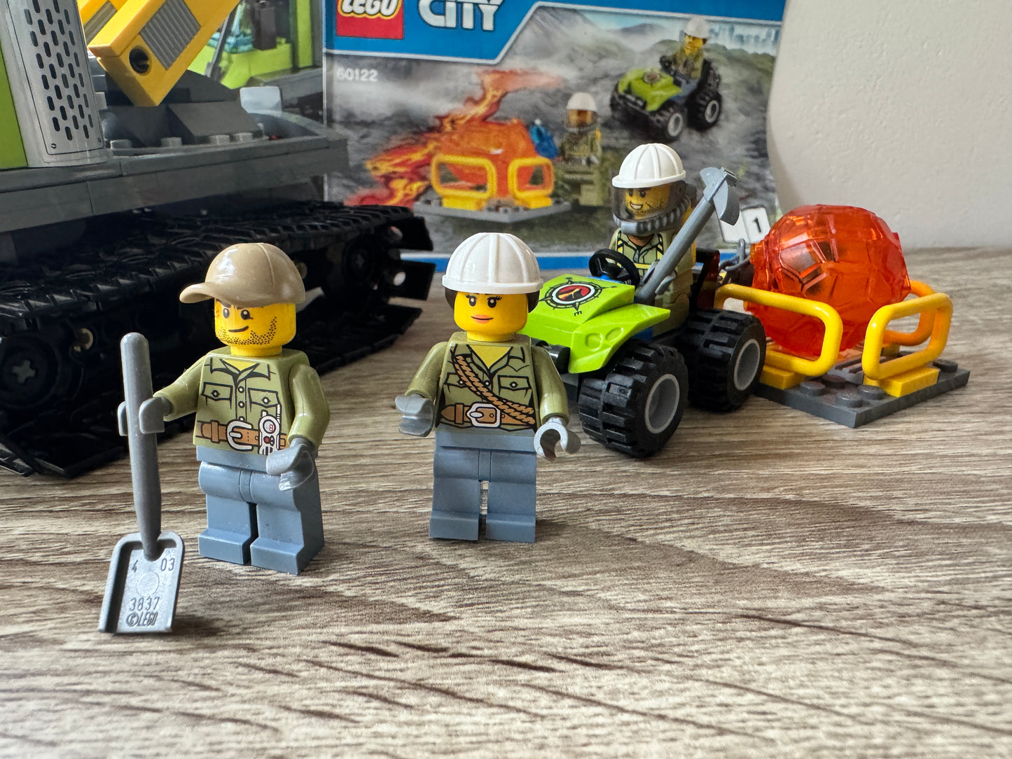 LEGO® 60122 City - Łazik wulkaniczny